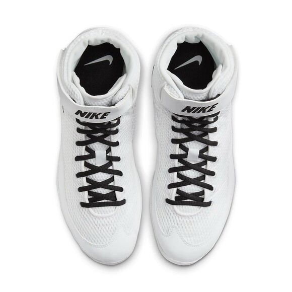 Size 9 Nike Inflict White Black Mens Wrestling Shoes 325256-101 main image 4